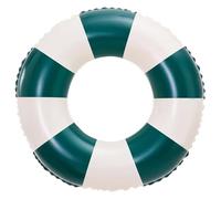Swimming Pool Floats, Inflatable Pool Rings for Adults, Thickened Large Buoyancy Retro Striped Floaties Water Toys for Summer Beach Swimming/35 Inch