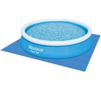 Swimming Pool Floor Protector Ground Mat Slip Resistance EVA Foam Base 50cmx50cm