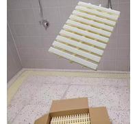 Swimming Pool Grates,Professional Pool Overflow Grate - Flexible Anti-Slip Drainage System for Indoor/Outdoor Use, Heavy-Duty Channel Drain Kit (W 18cm/7.1inch) - Ideal for Commercial Corne (5m/1