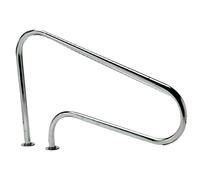 Swimming Pool Handrails and Safety Bumper Handles, Upper and Lower Support Rods for Private Pool Entertainment and Safety