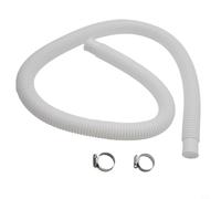 Swimming Pool Hose 1.5m for Intex Filter Pump 32mm | Fits for intex models 607/637, 1.5m length, 32mm diameter, leakproof connection, easy water flow