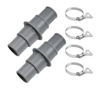 Swimming Pool Hose Connection Kit | Quick Connect Adapter | 2 Pieces Leak Proof Accessories for Beginners and Professionals