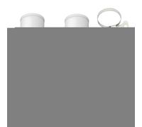 Swimming Pool Hose Connection Kit | Replacement Pool Hose Adapter 2 Pieces Coupling 32 mm or 38 mm for Home and Gardener Filter System