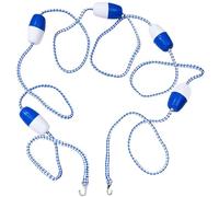 Swimming Pool Lane Divider Rope with Floating Balls - High-Visibili Ber for Swimming Areas Easy to Install Perfect for Swim Training and Cetits