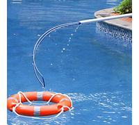 Swimming Pool Life Hook, 3/5/7 M Adjustable Length Emergency Life-saving Safety Hooks, Aluminum Safety Pool Hook With Extension Pole, for Drowning Victims(5m/16.4ft pole+Life Hook)