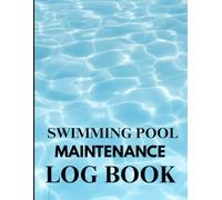 swimming pool maintenance log book 120 pages