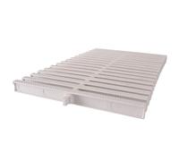 Swimming Pool Overflow Drain Grate Cover - UV Resistant ABS Plastic for Patios, Driveways, Pool Decks & Showers - Flexible Channel Drain, 20x100CM (1PCS) - Easy to Install & Splice (25x100cm/9.85