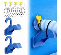 Swimming Pool Pipe Holders Plastic Pipe Securing Clips for Intex for Coleman Filter Pump Tubes