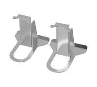 Swimming Pool Pipe Holders, Stainless Steel Hose Clip for Intex Pools, Fits 26-38mm Diameter Tubes, Grey