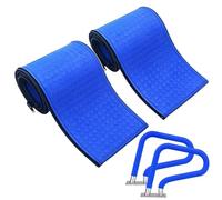 Swimming Pool Ramp Covers, Safety Rubber 2 Piece Non-Slip Ramp Sleeves, for Public Underground Pools Communities Hotels and Resorts Centres
