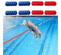 Swimming Pool Safe Divider Rope & Float Line 5m Lane Divider for Pools Pool Safe Rope Floating Pool Rope for Lane Separat 6cm Diameter