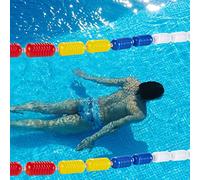 Swimming Pool Safety Divider Rope, 1 2 5 7 9 10 M Long Floating Rope Lane Line, for Separating Driveways/Dangerous Areas (Color : Nylon Rope Style, Size : 1m/3.3ft)