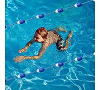 Swimming Pool Safety Divider Rope & Float Kits, Floating Line Floats Safety Divider Buoy, for Sshoals Obstacles/Dangerous Area (Size : 7m/23ft)