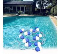 Swimming pool safety float with Floats, rope floats to divide pool - Sturdy, Effective Visibility, Easy to Install - Floating Barrier for Indoor and Outdoor Swimming Pools Separating Depth 225ft