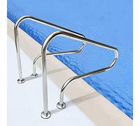 Swimming Pool Safety Hand Rail Pool Handrail Handle Grab Rails Swimming Pool Rail Pool Railing 2Pcs Humanized Pool Rail,Swimming Pool Handrail Proof Safety Handrails for Inground Pool Entry