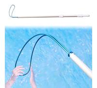 Swimming Pool Safety Hook with Telescopic Pole, Professional Rescue Equipment for Emergency Life-Saving, Aluminum Pool Accessories