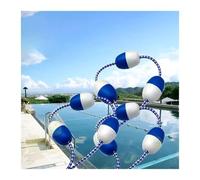 Swimming Pool Safety Rope and Float Kit, 30 40 50 60 70 75 80 90ft Pool Deep End Divider Float Line, Portable Reusable Floating Barrier with Hooks Lightweight Buoy Demarcation Line(69ft/21.0m)