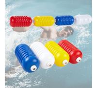 Swimming Pool Safety Rope Float - 3FT to 98FT Pool Divider, Bright Red Blue Yellow Buoy Swim Lane Lines for Shallow & Deep Ends, Ideal for Above Ground Pools