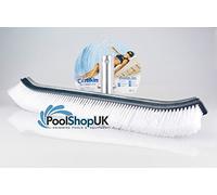 Swimming Pool & Spa Certikin Graphite Wall Brush Aluminium Backed Brush - 18" CCMG51