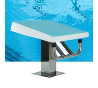 Swimming Pool Starting Block,Diving Board Standard Pool Diving Platform with Stainless Steel Base, Swimming Starting Blocks with Non-Slip Surface for Private Pools, Stadiums, Professional Co