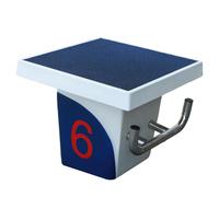 Swimming Pool Starting Block,Diving Platform for Pool, Durable Track Starting Blocks for Pool Usage Essential Swim Tools & Accessories