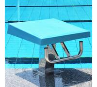 Swimming Pool Starting Block,Standard Pool Diving Platform, Stainless Steel Non-Slip Diving Boards, Swimming Starting Blocks for Private Pools, Sports Venues, Professional Competitions