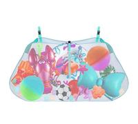 Swimming Pool Storage Hanging Foldable Large Net Floats Swimming Toy No Sinking Design Adjustable Float Organizer Cover Accessories, verde, Consulte la descripción, See description