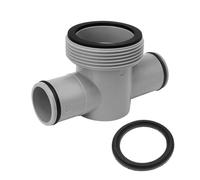 Swimming Pool T Connector - Pool Hose Adapter | T Pool Hose Connector Union | Circulation Splitter | High Res T Adapter Coupling Replacement