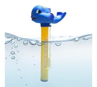 Swimming Pool Thermograph,Swim Pool Floating Water Temperature Gauge - Easy Read Fast Response Tool with String for Hot Tubs Spa Bathtub Fish Ponds Lake Kids Women Men