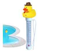 Swimming Pool Thermometer Floating, Cute Duck Digital Thermometer, Sea Water Thermometers Swimming Outdoor, Floating Thermometers For Ice Bath Pool