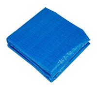 Swimming Pool Top Cover with Rope Ties, Ø360cm Round