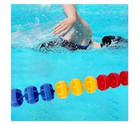 Swimming Pool Track Rope - 16.4ft Swim Pull Buoy for Safety, Floating Rope Equipment to Mark Deep & Shallow Areas, Ideal for Swimming Pools and Beginners