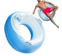 Swimming Pool Tube Float, Double Handle Inflatable Ring, Thickened Non Slip Grip Design, Heavy Duty Air Filled Lounger, Summer Water Party Accessory, For Sea Offshore Lake River Relaxing Fun