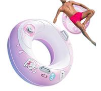 Swimming Pool Tube - Thickened Non-Slip Grip Inflatable, Durable Float Ring | Heavy-Duty Water Lounge Accessory for Swimming, Men, Women, Mother, Girlfriend, Sea, Offshore, Lake, River, Party