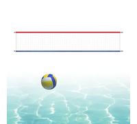Swimming Pool Volleyball Net Heavy Duty Waterproof Portable Adjustable | Waterproof Volleyball Net for Swimming Pool Floor 15x3 ft Outdoor Patio Beach Garden Family Adults Kids Tennis Badminton