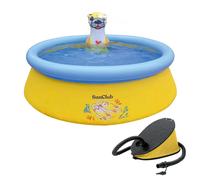 Swimming Pool with Pump Children Inflatable With Spray Paddling Pool 150x41cm