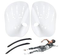 Swimming Rackets - PP 19 x 14 cm / 21 x 15 cm, Daa Training Paddles for Adults and Children for Swimming in the Tub | Comfortable Ergonomic for Peer Swimming Fins for Women, Men, Pool Lessons and Pr