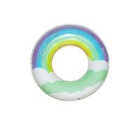 Swimming Rainbow Inflatable Pool Float Swimming For Swimming Pool/Travel Supplies Party Favor Kids Swimming Tube
