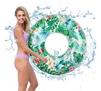 Swimming Ring Adults Teenagers, Large Swimming Float Rubber Ring, Durable Swim Ring, Inflatable Ring Pool Floats, Floating Ring Summer Pool Beach Supplies, Pool Tubes Party Water Sports Toy