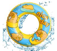 Swimming Ring Capybara PVC Leak-Proof Cute Water Fun Toy