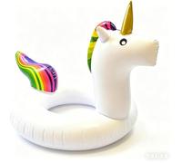 Swimming Ring Flamingo/Unicorn inflatable Pool Float for Kids Adults, 90/120cm Unicorn/Flamingo Inflatable Pool Ring Floaties Swim Rings Water Float Pool Toys for Girls Women Beach Summer Water Party