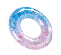 Swimming Ring, Leak-proof Colour Gradient Glitter Summer, Inflatable Swimming Ring, for Beach Games, Water Party, Festive Gathering, Stag Night and Pool Party