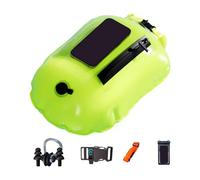 Swimming Safety Buoy - Inflatable Swim Float, Water Sports Gear, Floating Marker | Open Water Training, Pool Exercises, Kayak and Snorkel Use, Beach Safety, Outdoor Swimming Equipment