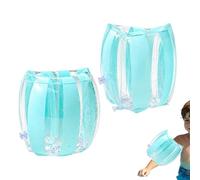 Swimming School Bracelets,PVC Adjustable Inflatable Training Aids For Swimming Teaching,Floating Sleeves Water Wings | For All Adults, Family, Friends, Boys, Girls, Women And