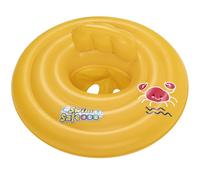 Swimming seat for toddlers, INFLATABLE ring with seat and backrest (69cm)