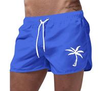 Swimming Shorts Men Summer Quick-Dry Swimming Trunks Casual Waterproof Lightweight Beach Shorts Elasticated Waist Drawstring Board Short Breathable Mesh Stretchy Surfing Swim Short for Men UK