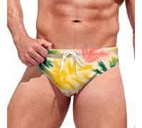 Swimming Shorts, Men's Comfortable Beach Shorts Lightweight Summer Swimsuit for Swimming, Surfing and Swimming Pools