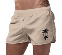 Swimming Shorts-Swimming Trunks Men-Mens Swim Trunks No Liner 5" Beach Shorts Stretch Swimming Trunks Shorts Bathing Suit Swimwear With Pocket