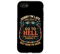 Swimming Sorry I'm Late I Was Told To Go To Hell And I Had Case for iPhone SE (2020) / 7/8