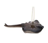 Swimming Stingray Christmas Ornament, Holiday Décor, Nautical Theme, 4.5 Inches